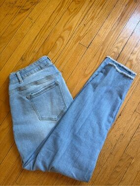 Light Blue high waisted skinny leg Jeans